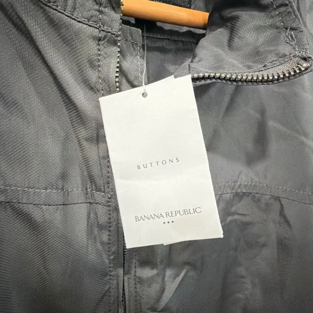 NWT Banana Republic Mens Windbreaker Jacket‎ XL